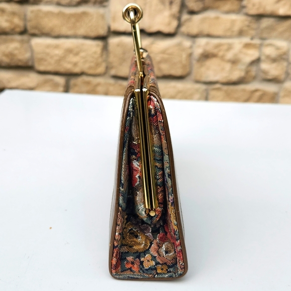 Vintage Floral Tapestry Clutch Handbag by So Unmistakably Johansen - Picture 10 of 14